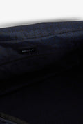 Navy blue rectangular sports bag