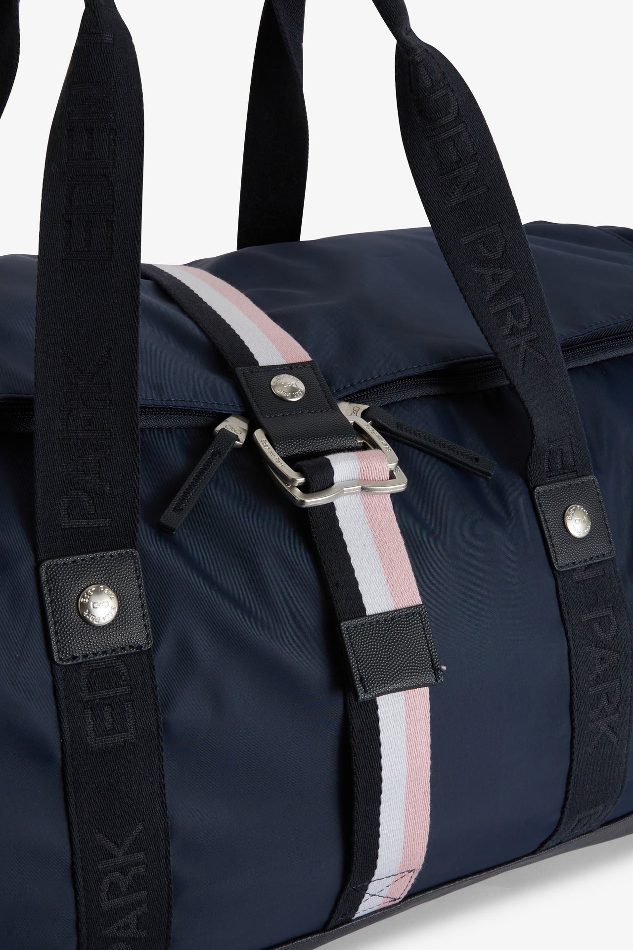 Navy blue rectangular sports bag