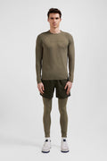 Khaki sports shorts