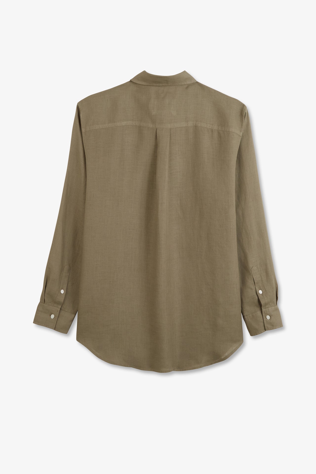 Plain khaki blouse