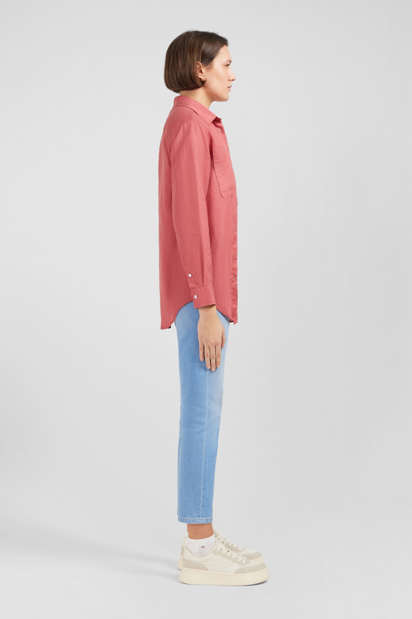 Plain brick blouse