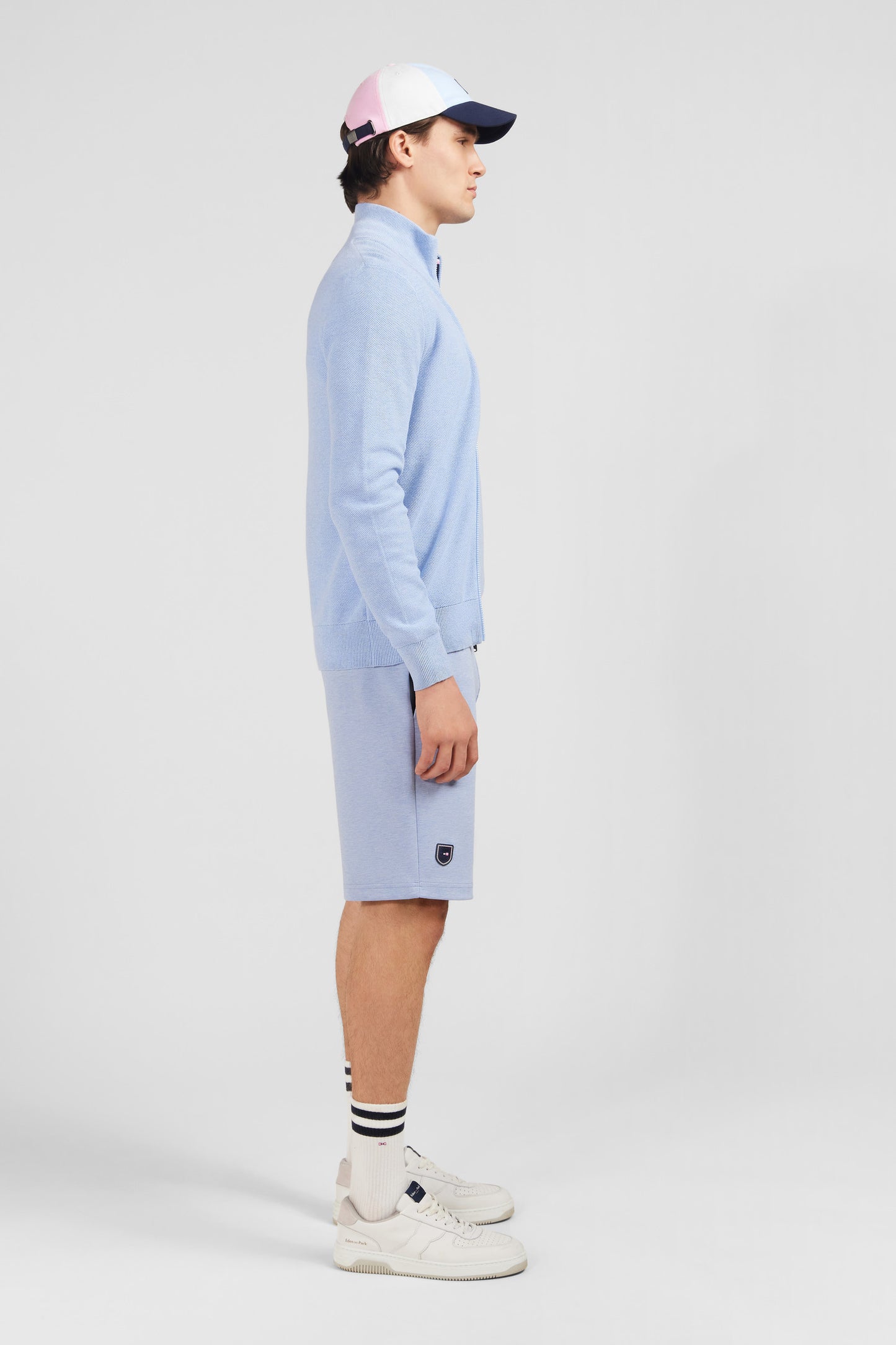 Light blue cardigan
