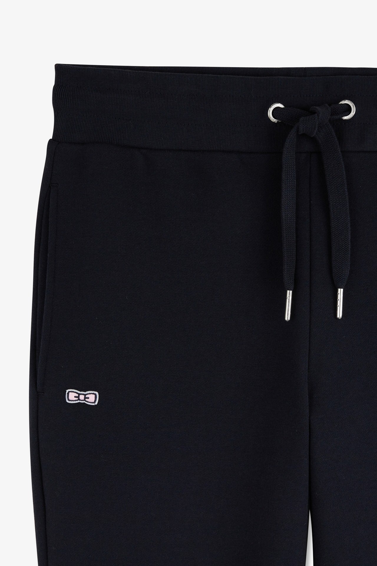 Plain dark blue jogging bottoms