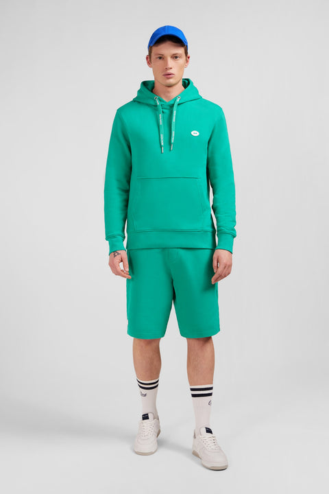 Plain green hoodie - Image 1