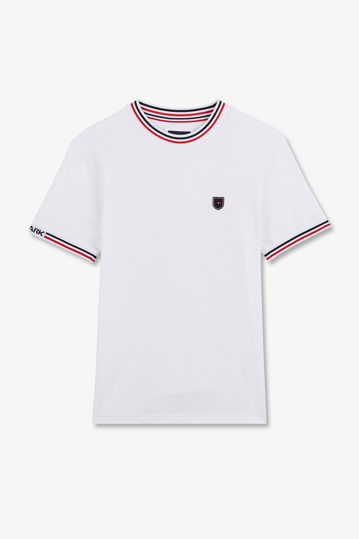 White short-sleeved T-shirt