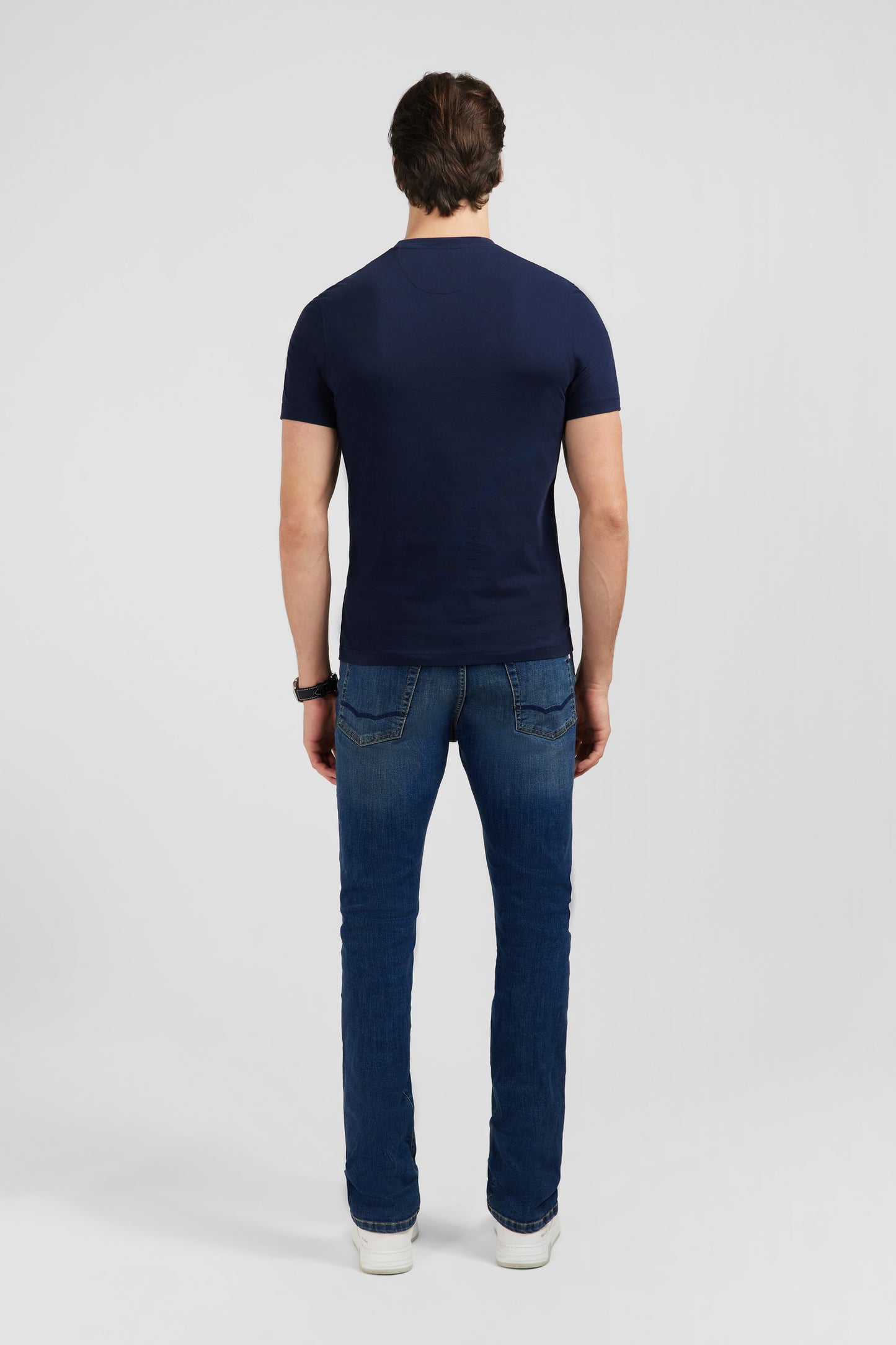 Dark blue T-shirt with Eden Park lettering