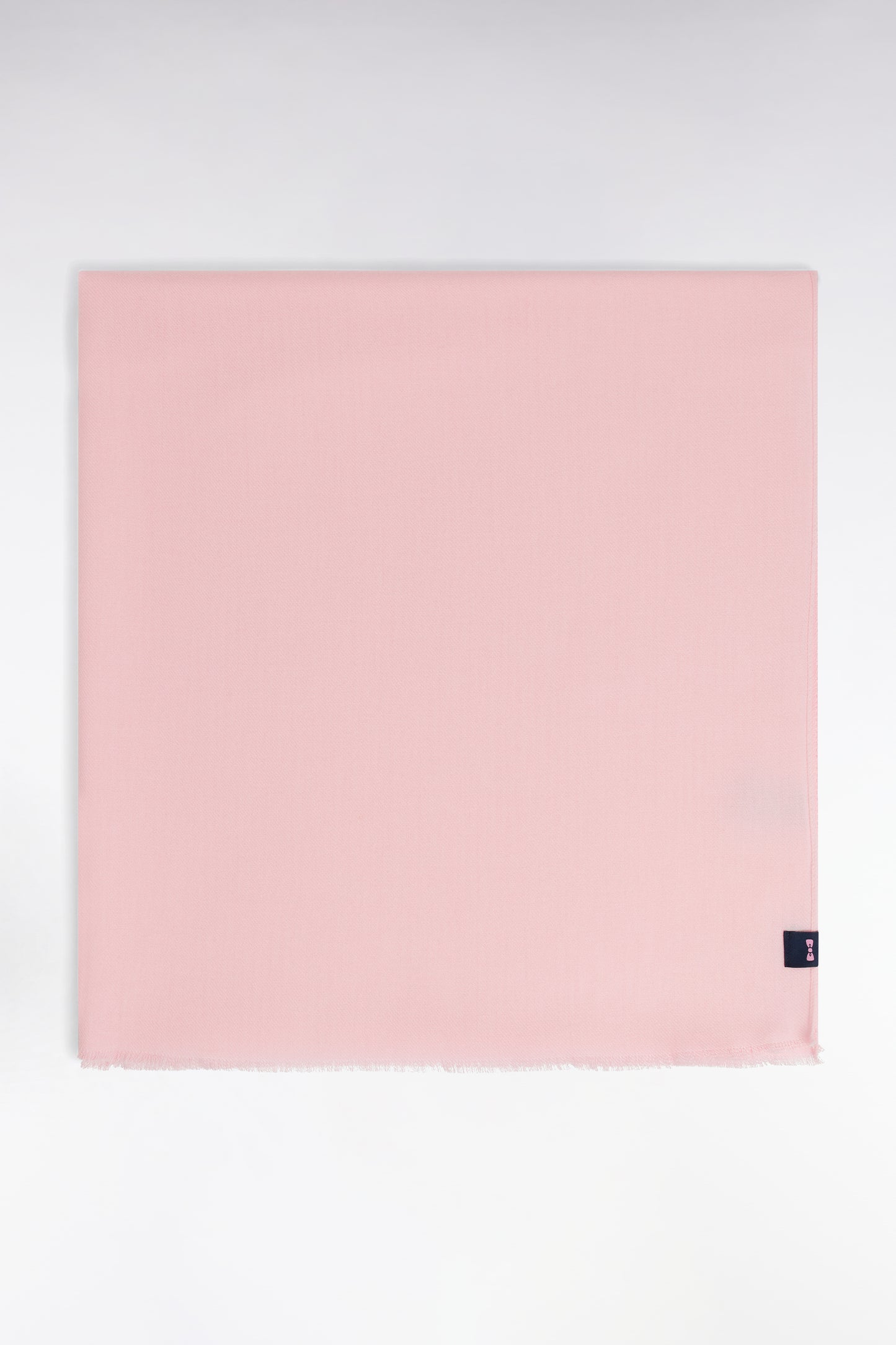 Plain pink flowing scarf