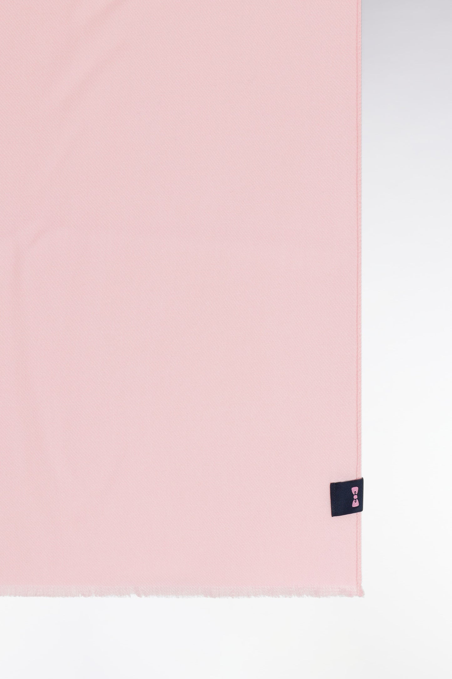 Plain pink flowing scarf