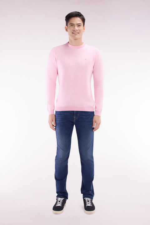 Slim-fit raw stretch denim 5-pocket jeans - Image 1