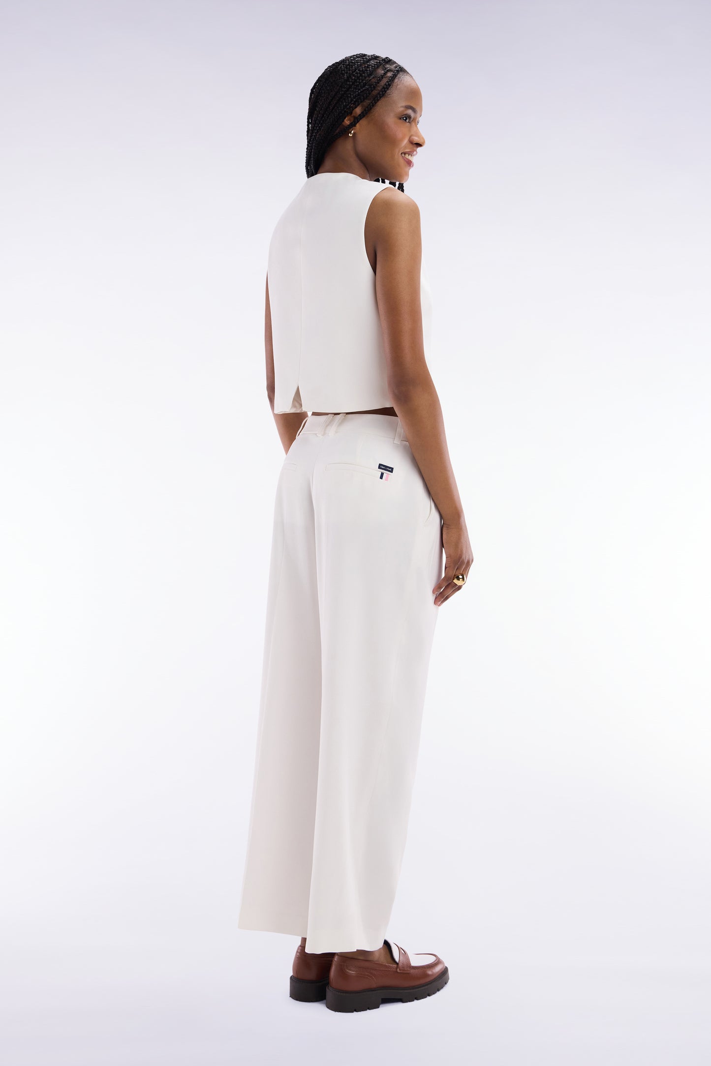 E26BASPA0031_ECC - F BLA TROUSERS C KOMAZAWA
