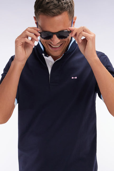 XV de France round acetate grey-blue acetate sunglasses - Image 2