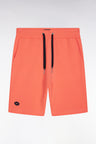 Relaxed-fit oral cotton fleece shorts