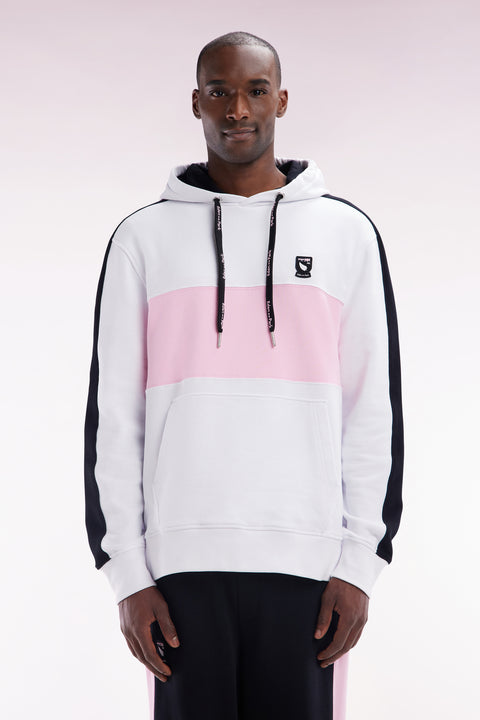 Relaxed-fit New Zealand white cotton hoodie - Image 1