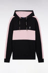 Relaxed-fit New Zealand black cotton hoodie
