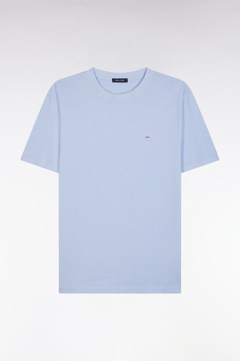 Straight-fit light grey short-sleeved T-shirt - Image 2