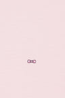 Straight-fit pink short-sleeved T-shirt