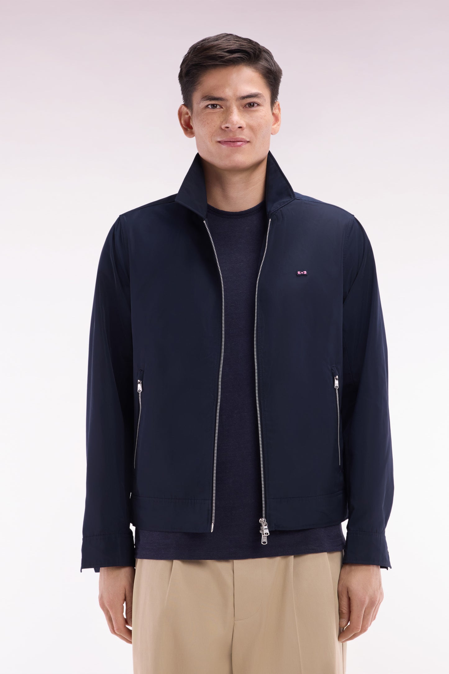 Navy zipped jacket