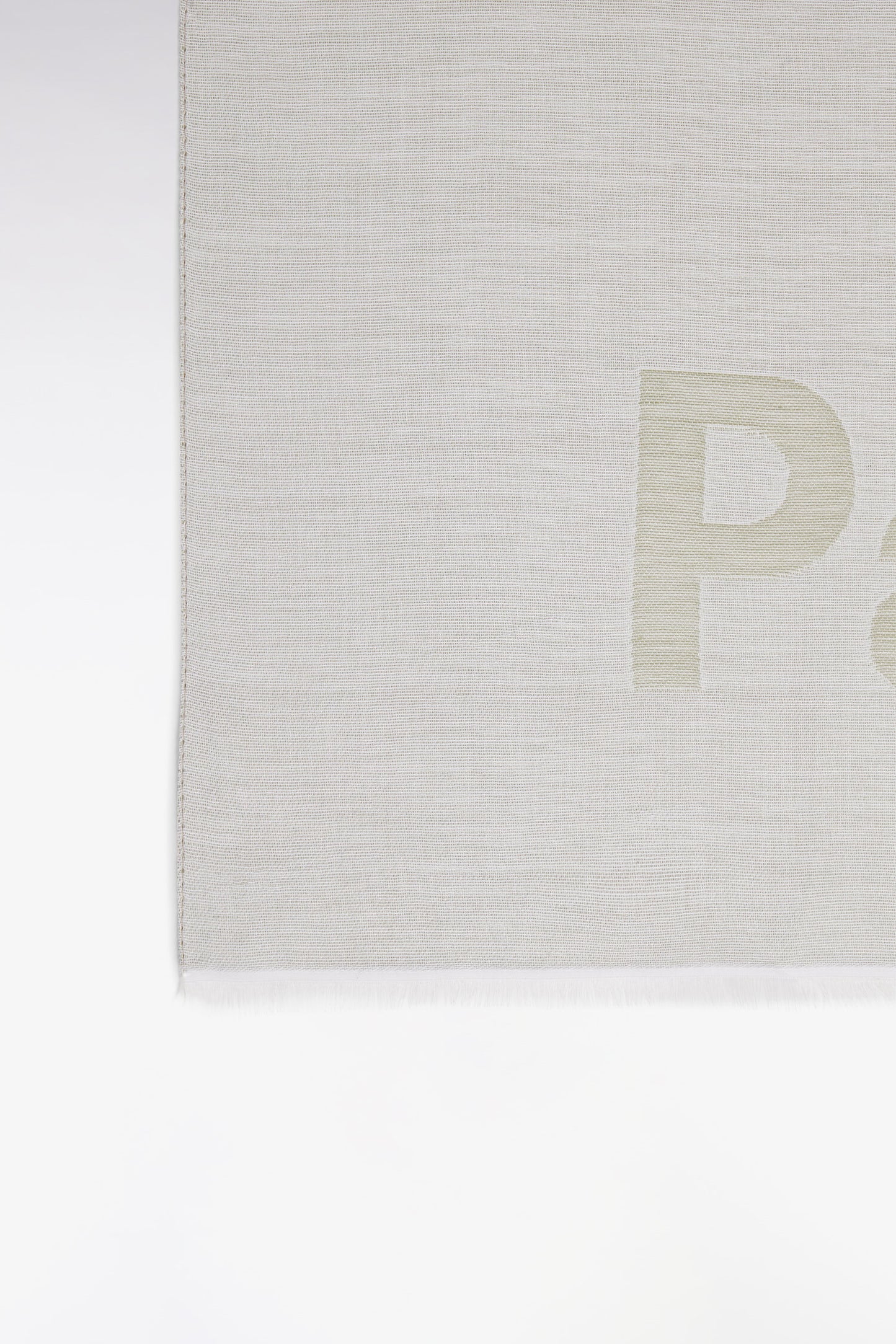 Écharpe en coton et modal rose et beige Eden Park