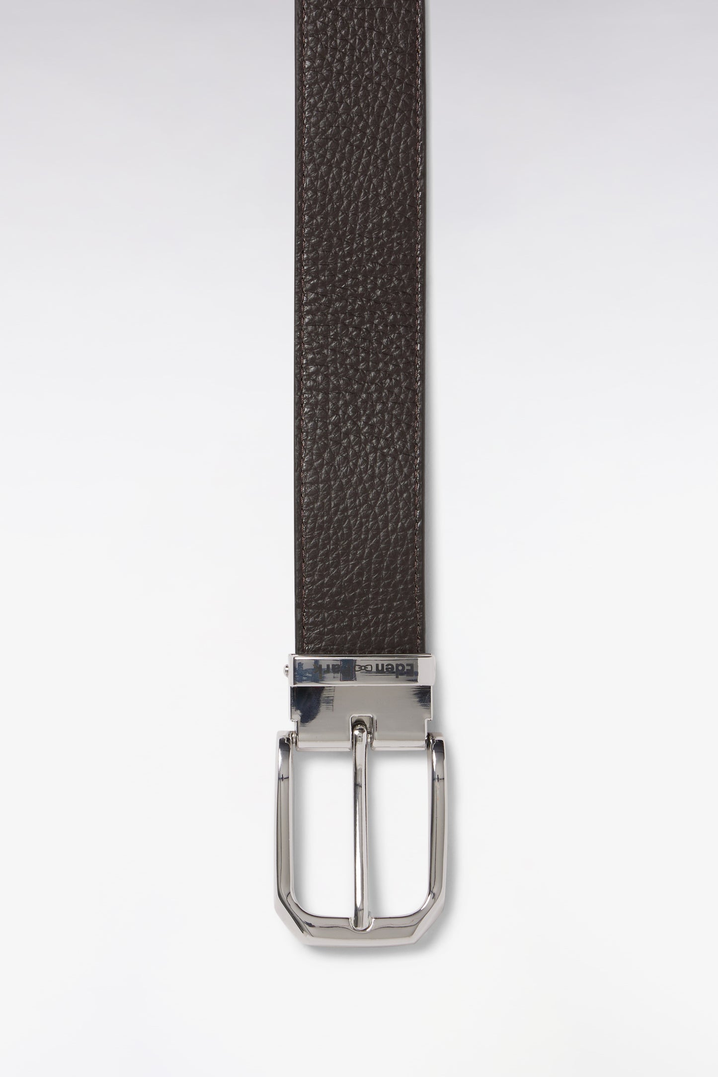 Ceinture réversible en cuir marron