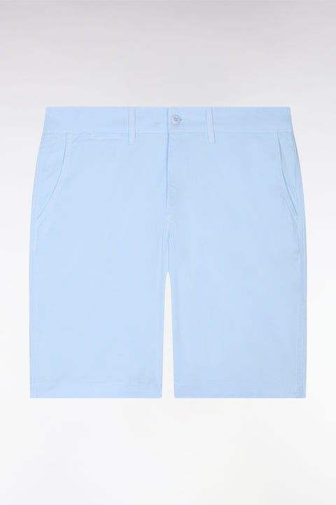 Bermuda chino en gabardine stretch bleu ciel - Image 2