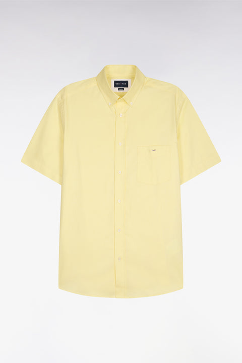 Chemise à manches courtes en coton fil teint jeune - Image 2