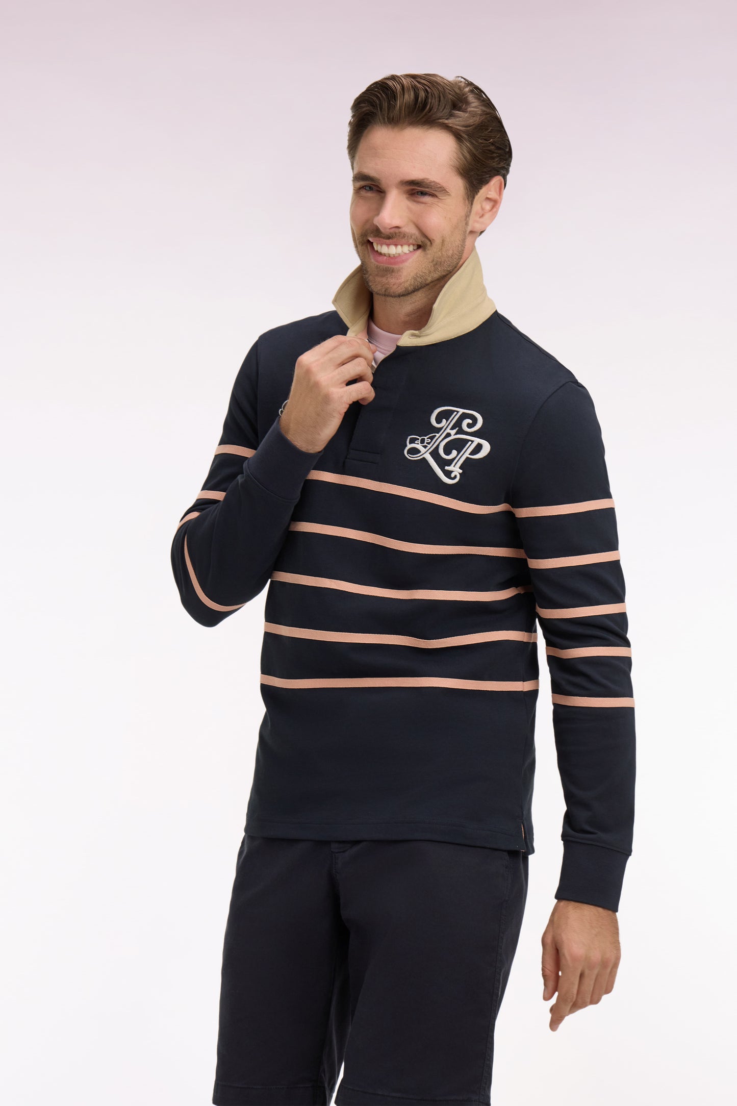 Maillot à manches longues marine