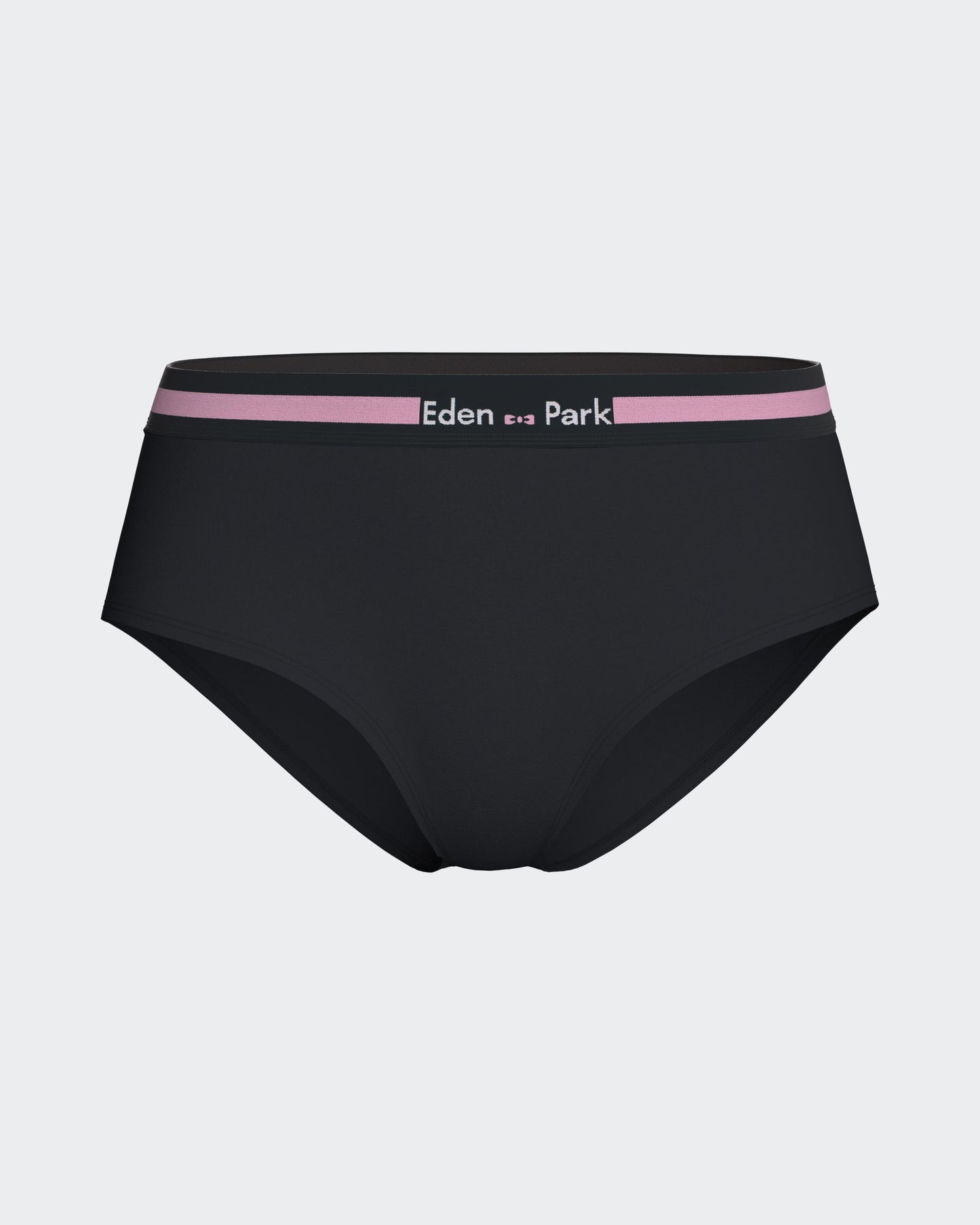 Navy stretch cotton shorty briefs