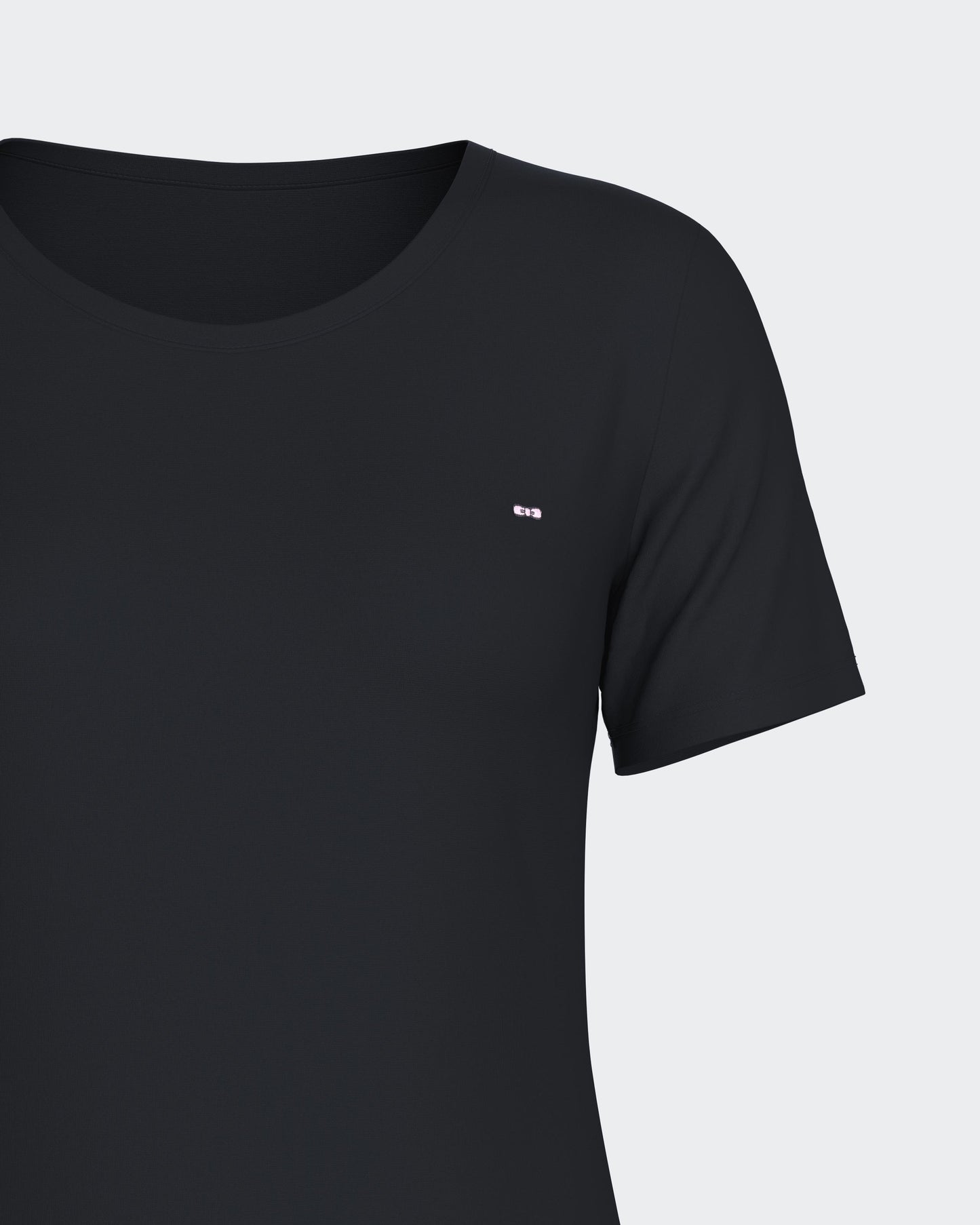 Nuisette en coton stretch marine