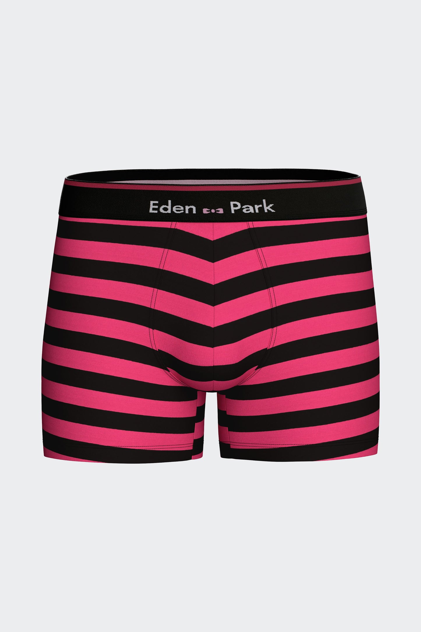 Pack of two fuchsia stretch cotton boxers