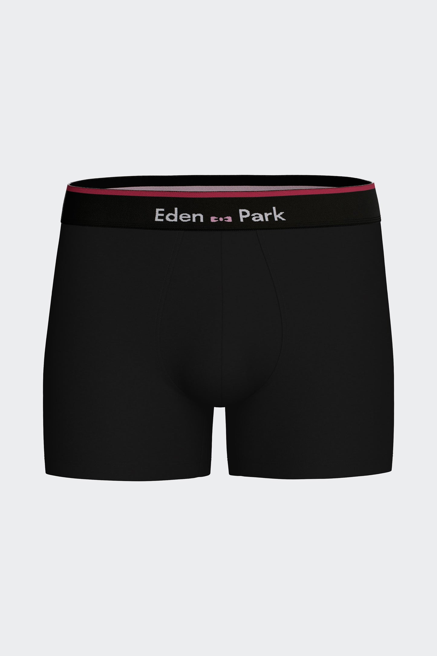Pack of two fuchsia stretch cotton boxers