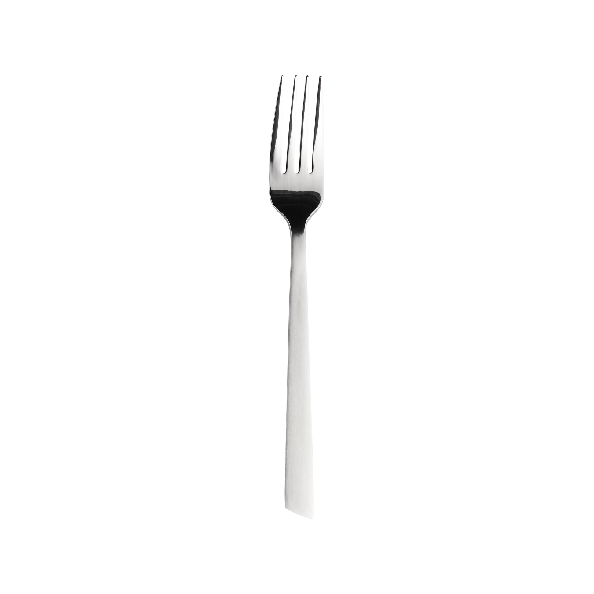 Set of 6 stainless steel table forks