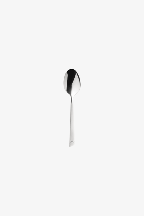 Set of 6 stainless steel dessert spoons - Image 3