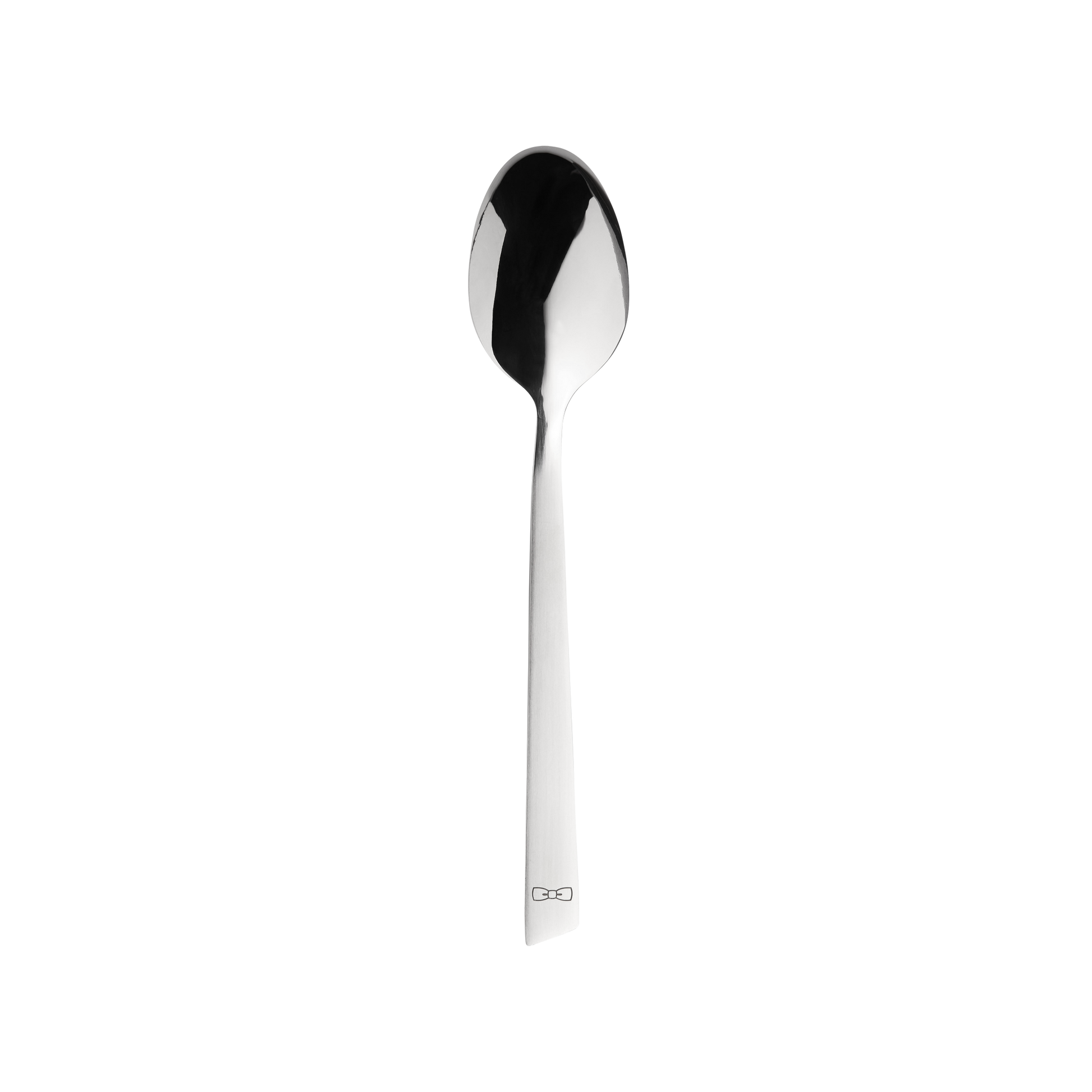 Set of 6 stainless steel table spoons