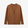 Plain brown cardigan