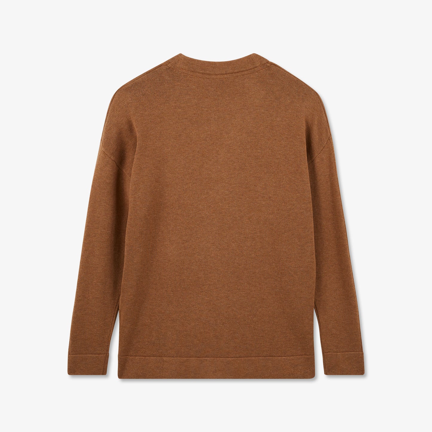 Plain brown cardigan