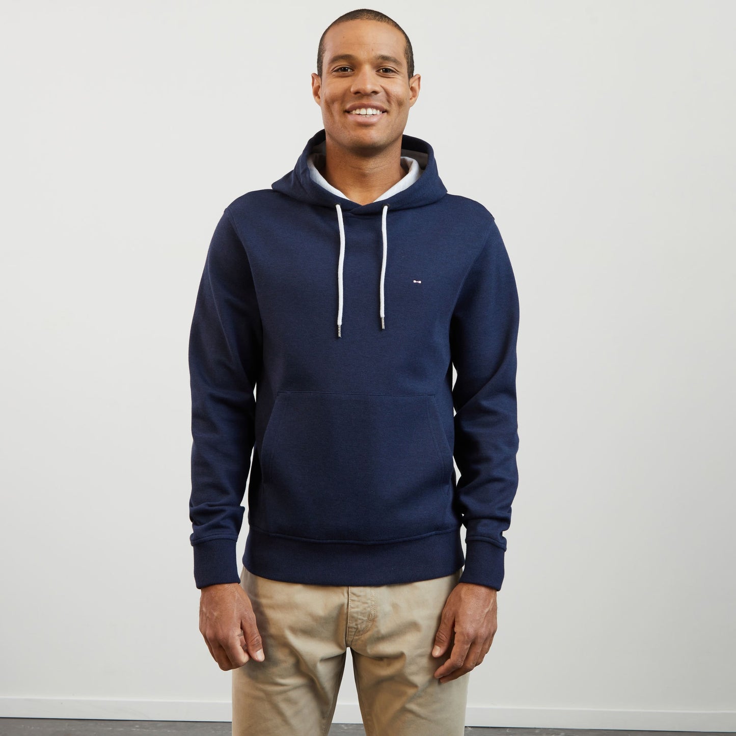Navy blue hoodie