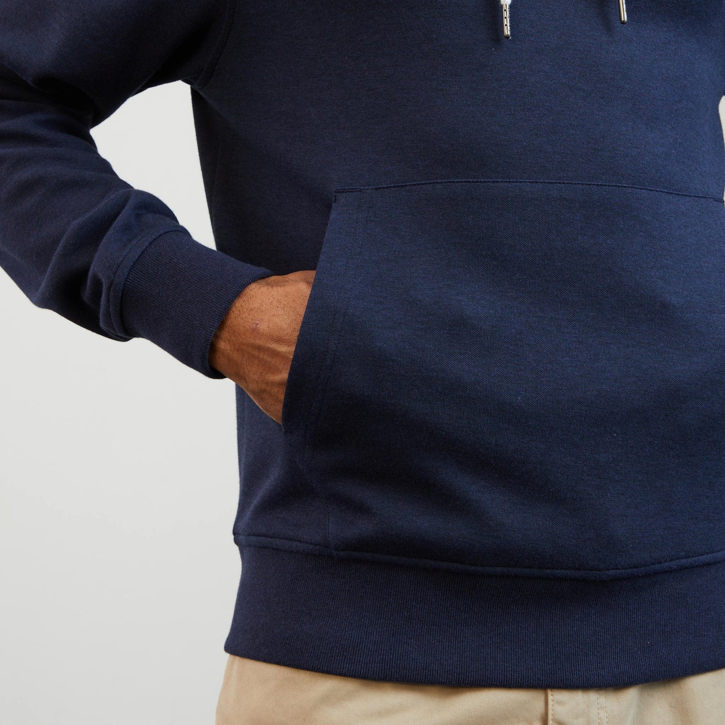 Navy blue hoodie