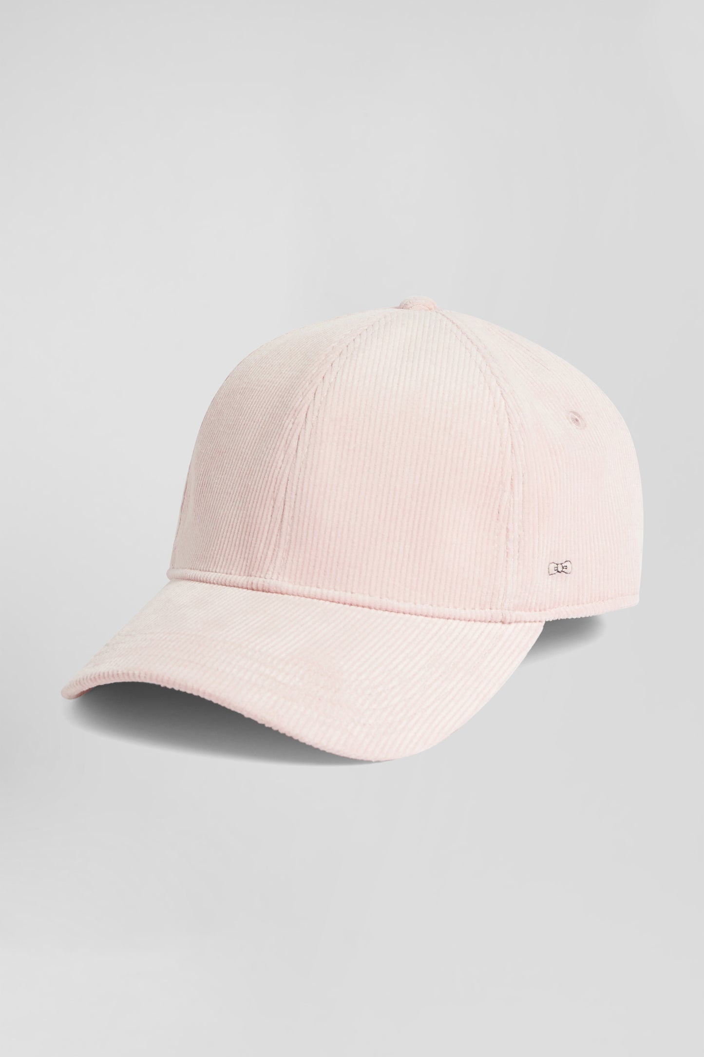 Pink stretch cotton cap