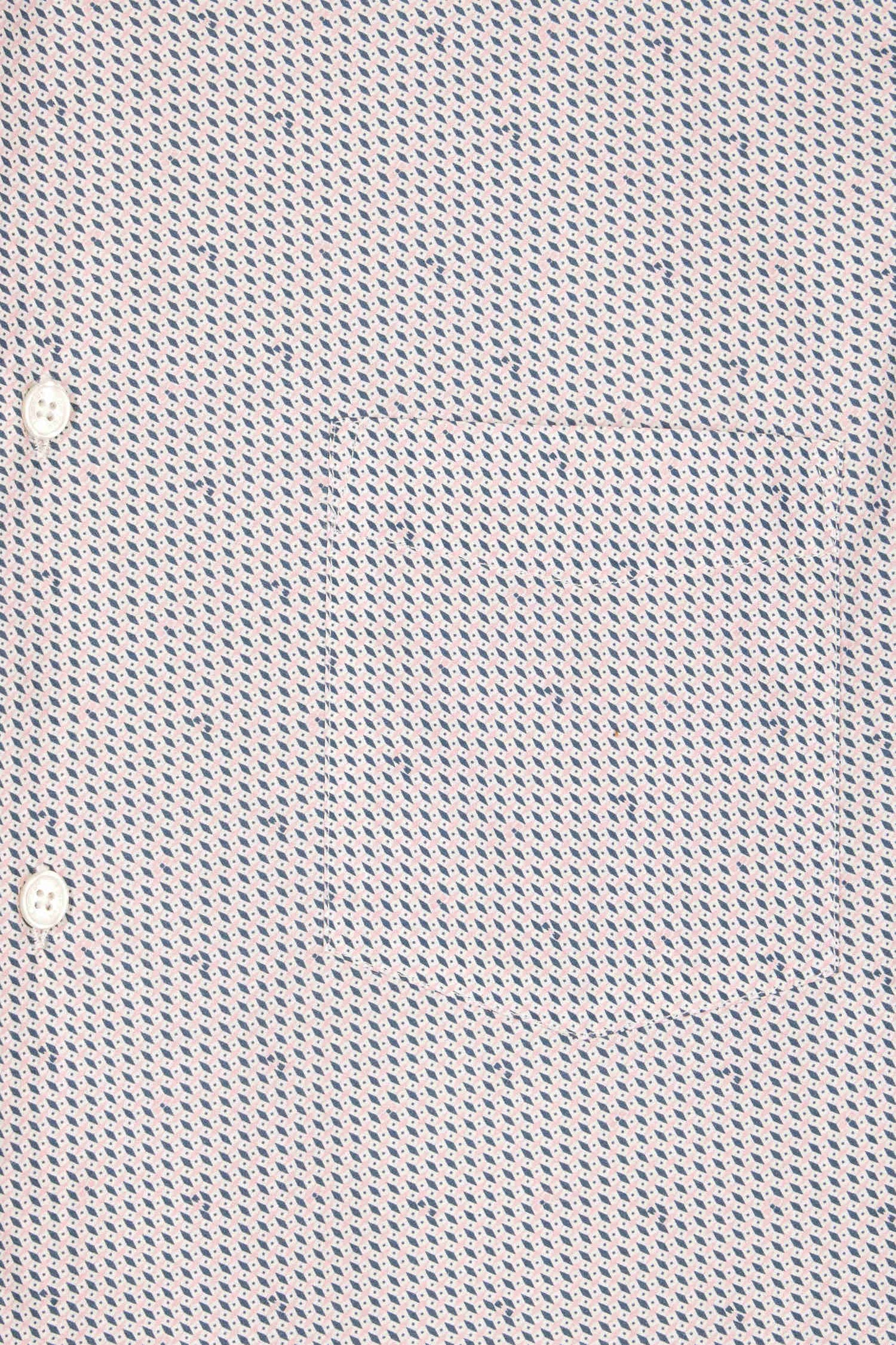 Slim pink microprint cotton shirt