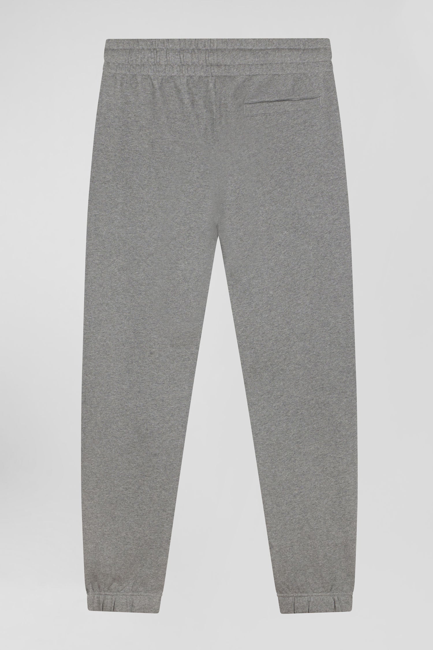 Regular grey brushed fleece jogging bottoms