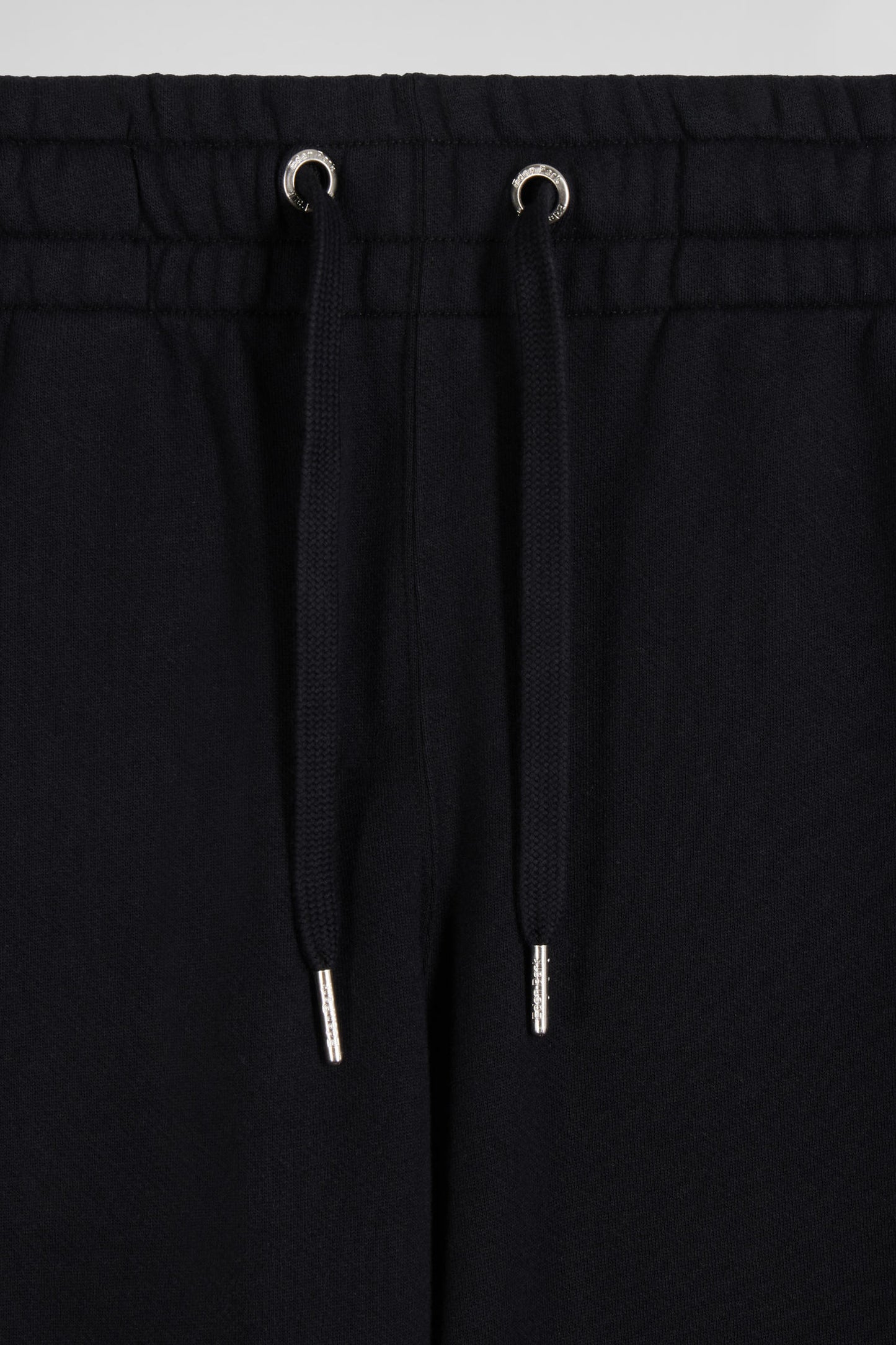 Regular black brushed fleece jogging bottoms