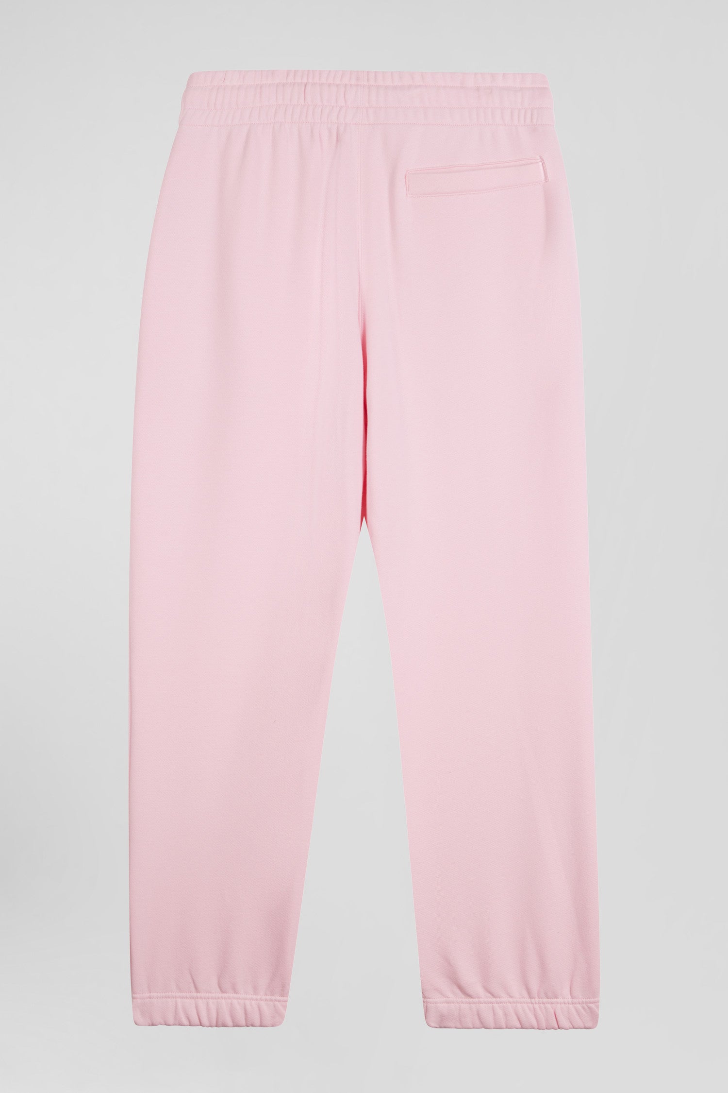 Regular pink brushed fleece jogging bottoms