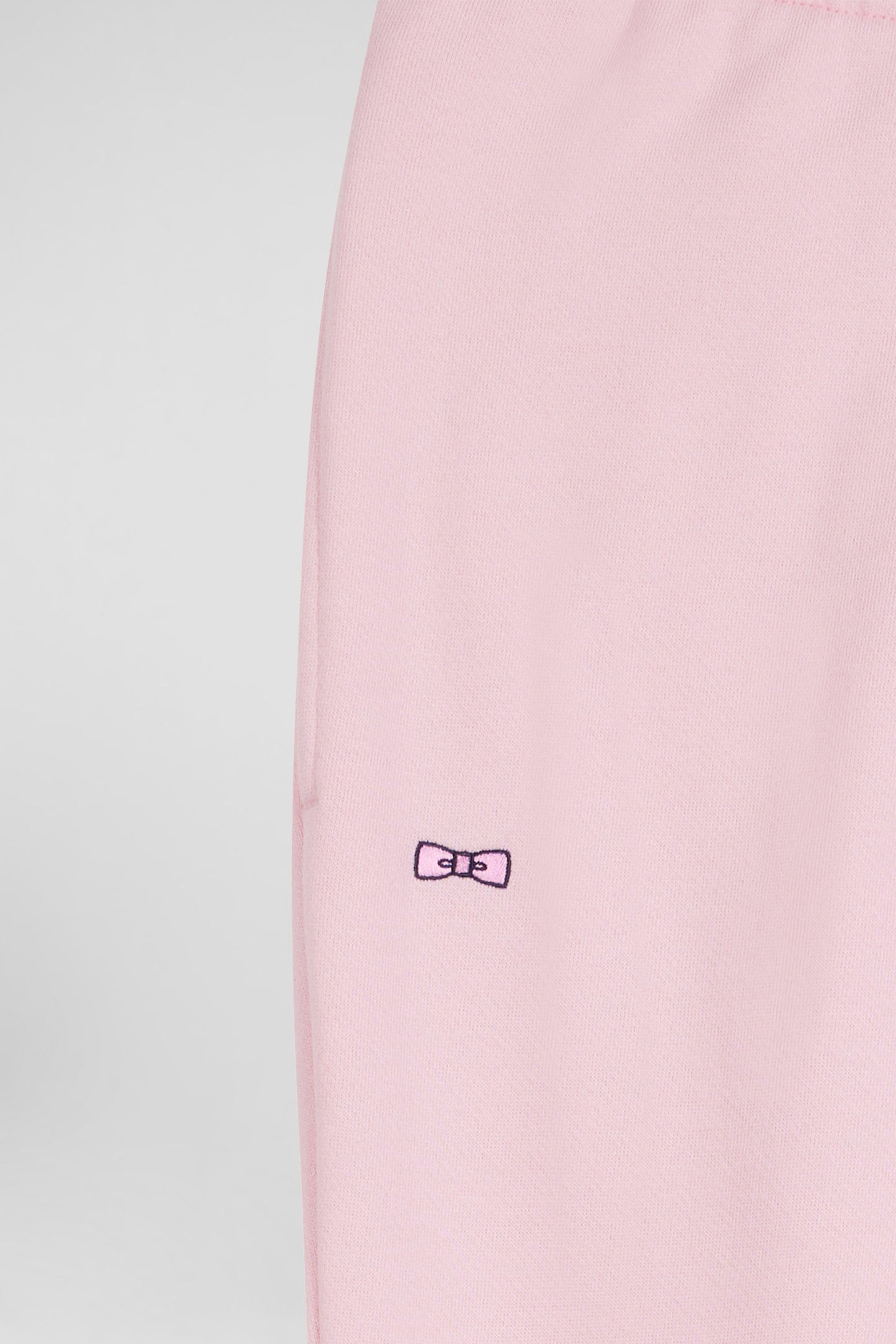 Regular pink brushed fleece jogging bottoms