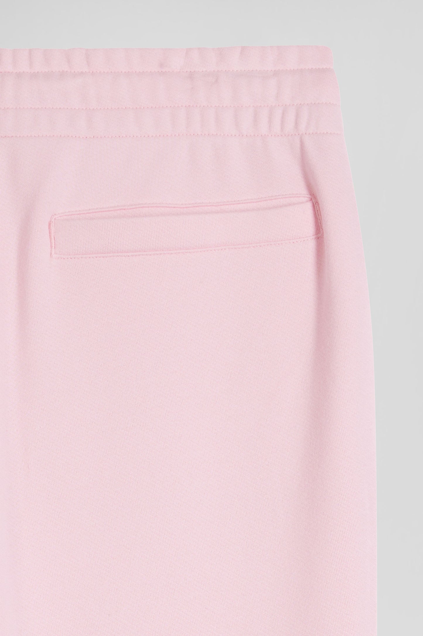 Regular pink brushed fleece jogging bottoms