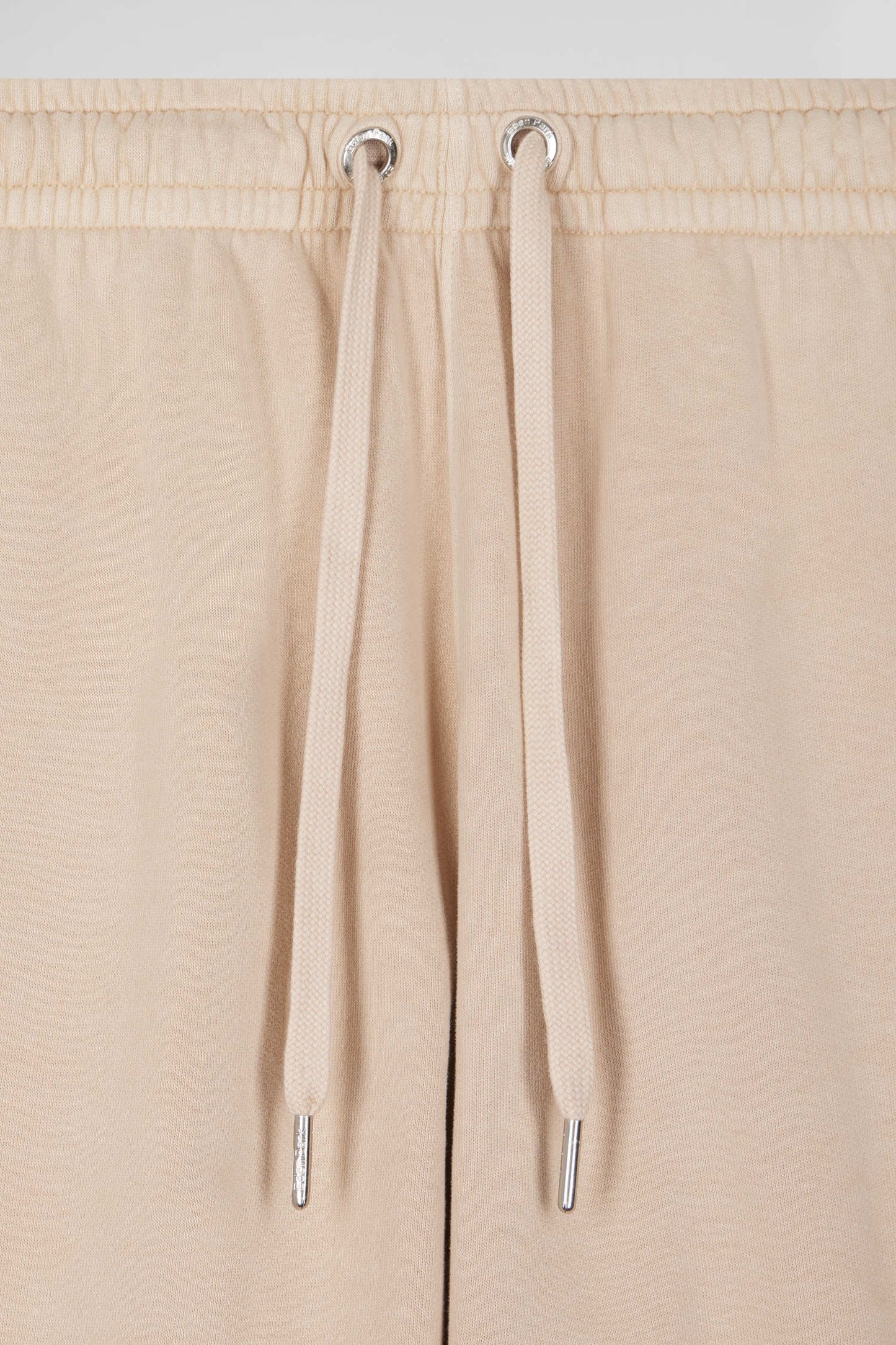 Relax unisex beige brushed cotton fleece jogging bottoms