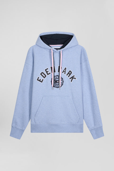 Oversize sky blue cotton sweatshirt - Image 2