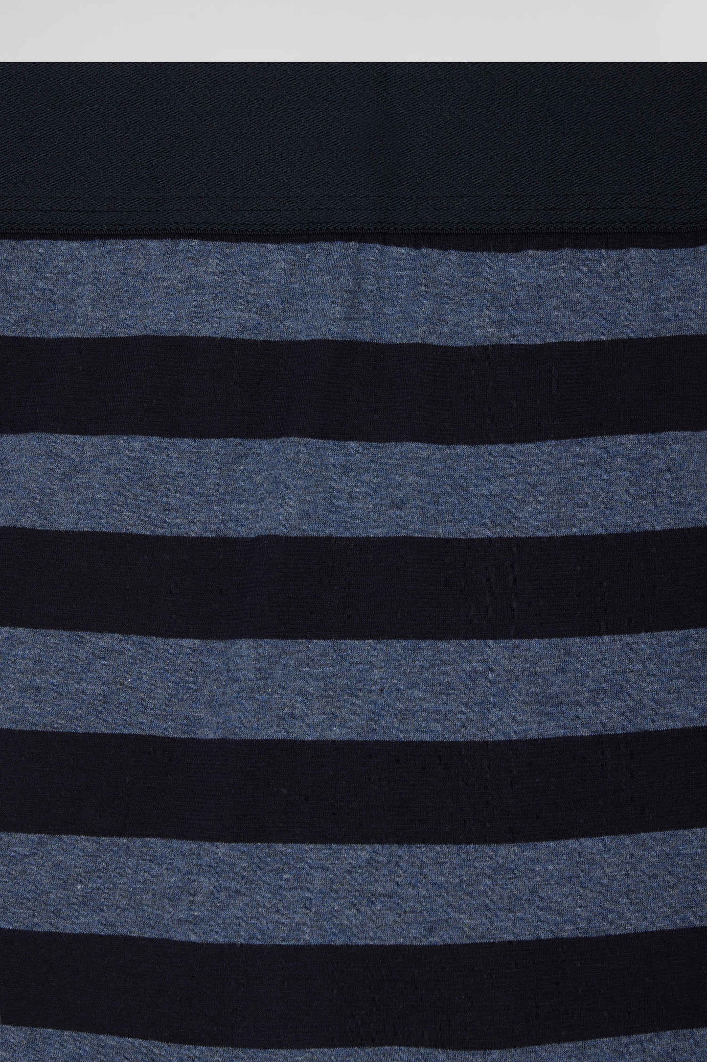 Dark blue striped stretch cotton boxers