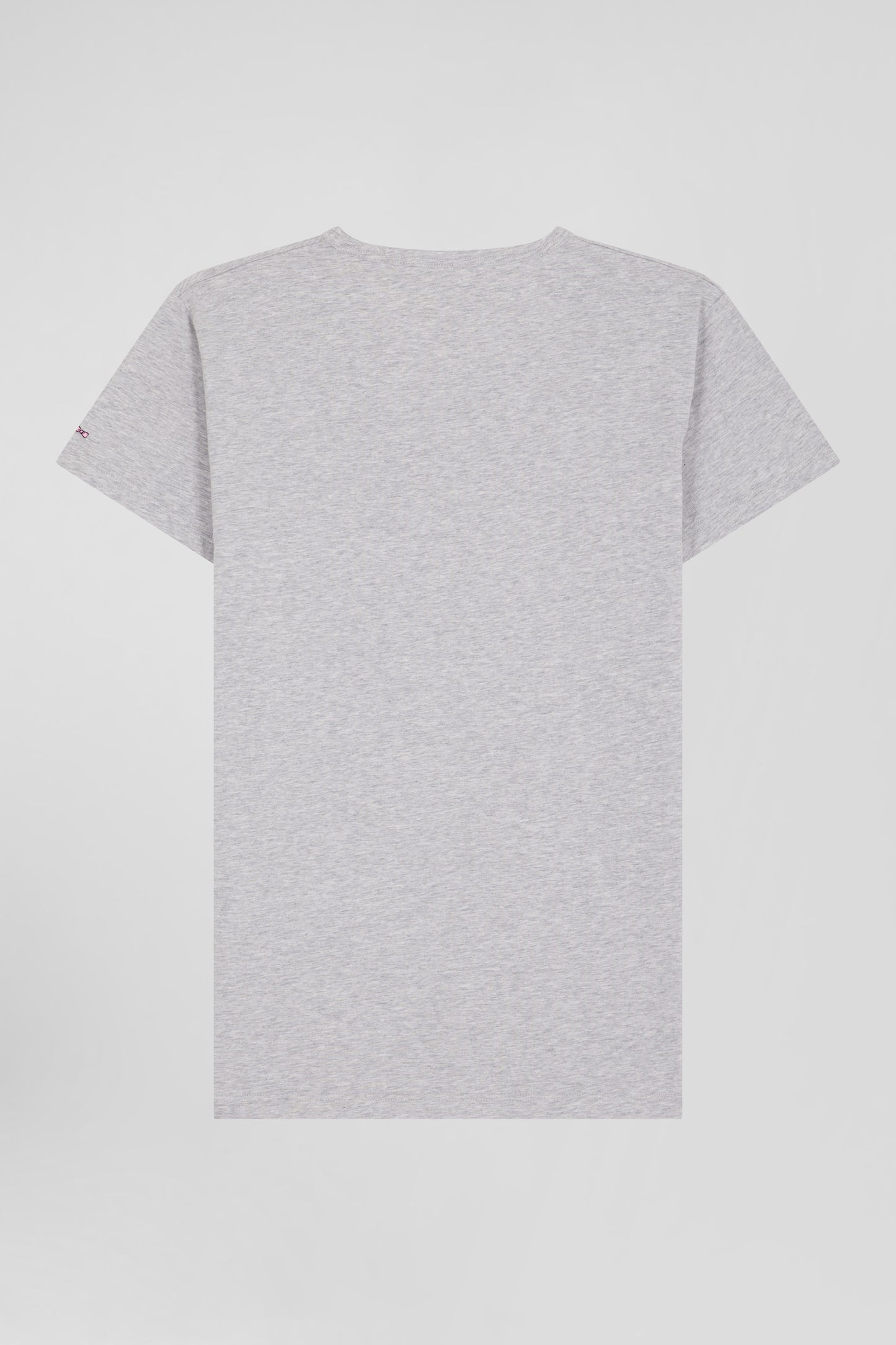 T-shirt en coton stretch gris