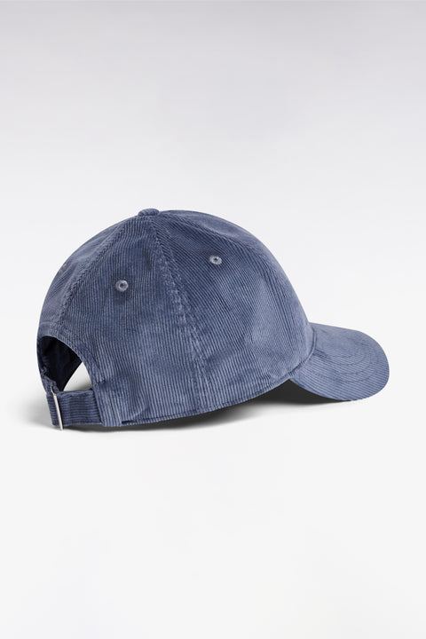 Casquette en velours côtelé bleu gris - Image 2