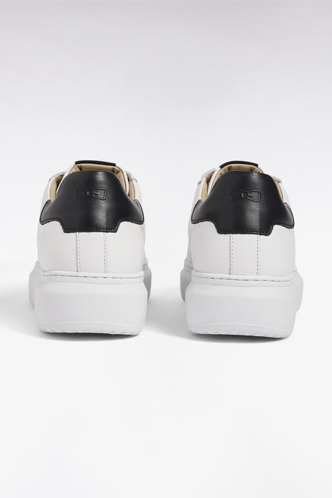 Baskets basses en cuir blanc - Image 2